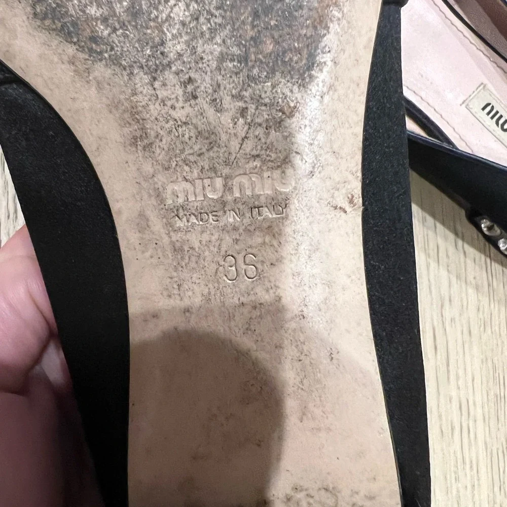 Miu Miu Women’s Flat Size 36 - Picture 4 of 6